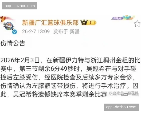 尤班克斯拇指韧带手术赛季报销 国王内线轮换深度受损